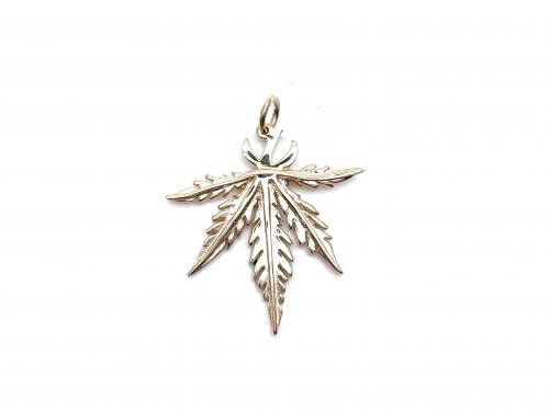 9ct Yellow Gold Hash Pendant