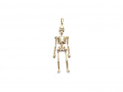 9ct Yellow Gold Skeleton Pendant
