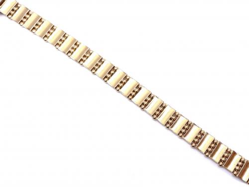 9ct Yellow Gold Fancy Bracelet