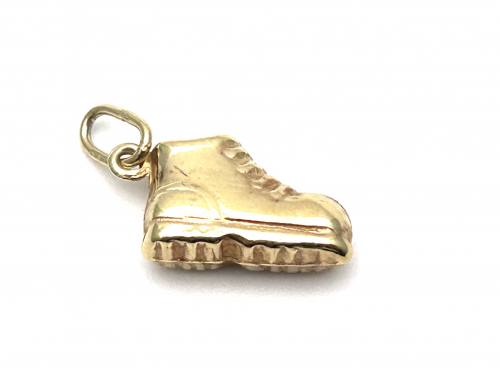 9ct Yellow Gold Boot Charm