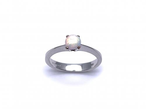 14ct Synthetic Opal Solitaire Ring