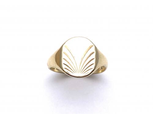 9ct Yellow Gold Signet Ring