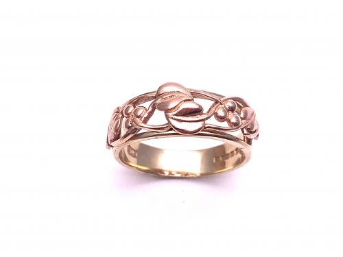 9ct 2 Colour Gold Clogau Ring