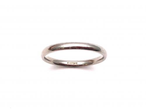 Palladium Plain Wedding Ring