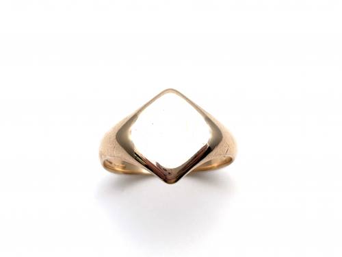 An Old 9ct Yellow Gold Signet Ring