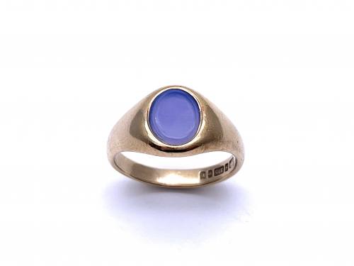 9ct Dyed Purple Quartz Ring
