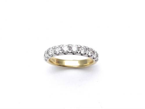 18ct Yellow Gold Diamond Eternity Ring 1.000ct