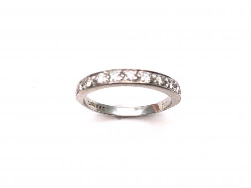 18ct White Gold Diamond Eternity Ring