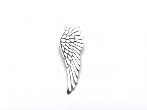 Silver Large Angel Wing Pendant