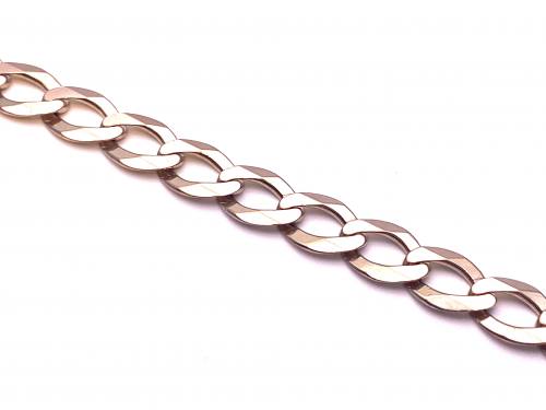 9ct Yellow Gold Curb Bracelet