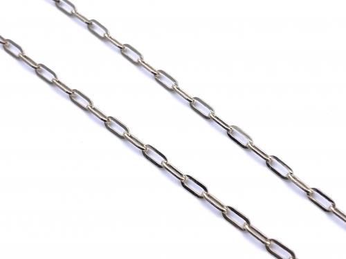 9ct Yellow Gold Paperclip Chain 18 inch
