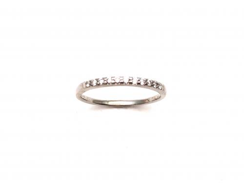 18ct White Gold Diamond Eternity Ring