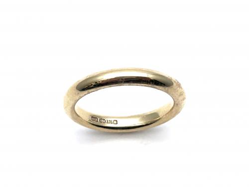 9ct Yellow Gold Wedding Ring 3mm