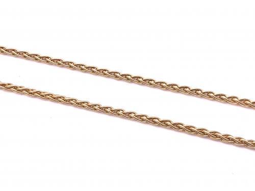 18ct Yellow Gold Spiga
