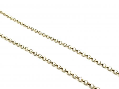 9ct Yellow Gold Belcher Chain 23 inch