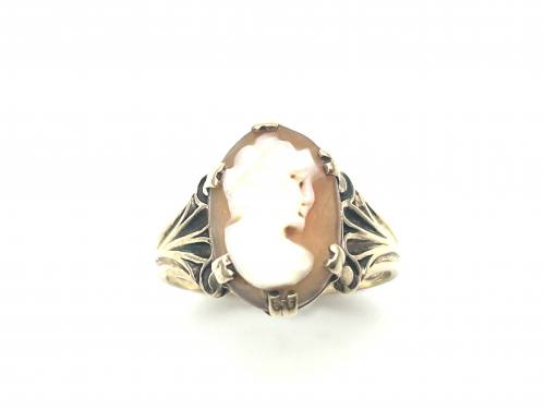 9ct Yellow Gold Cameo Ring