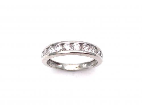 18ct White Gold Diamond Eternity Ring