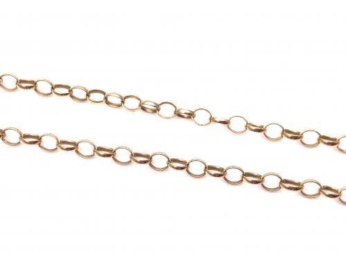 9ct Yellow Gold Double Belcher Chain