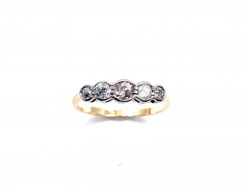 Diamond 5 Stone Ring