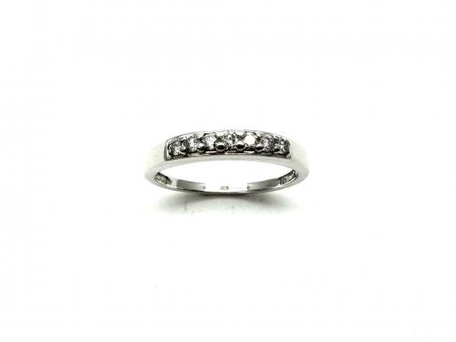 18ct White Gold Diamond 7-Stone Ring