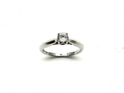 18ct White Gold Diamond Ring 0.40ct