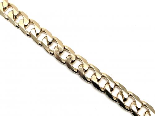 9ct Yellow Gold Curb Bracelet 9