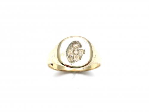 9ct Yellow Gold Signet Ring