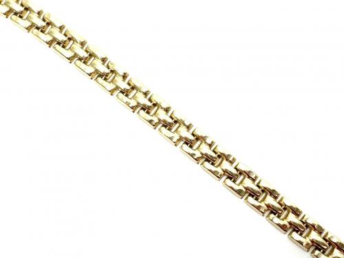 9ct Yellow Gold Panther Style Bracelet