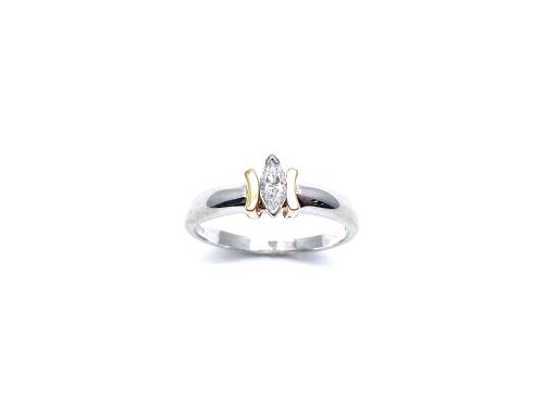 18ct White Gold Diamond Solitaire