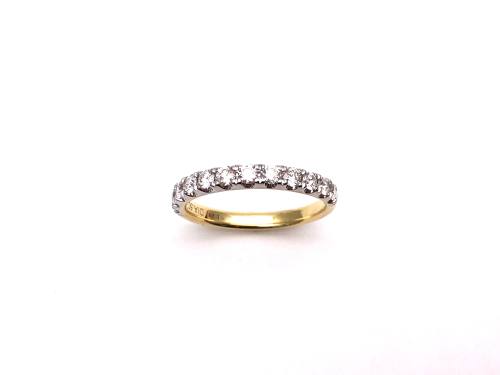18ct Yellow Gold Diamond Eternity Ring 0.50ct