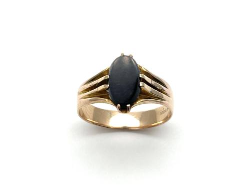 9ct Yellow Gold Onyx Ring