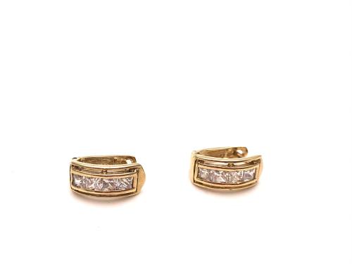 9ct Yellow Gold Hoop Earrings