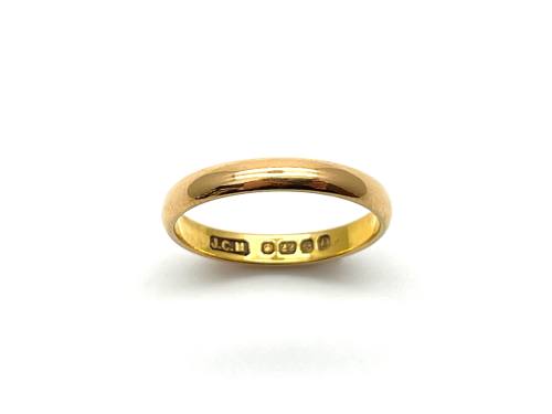 22ct Yellow Gold Wedding Ring