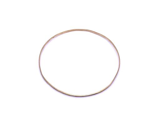 9ct Yellow Gold Patterned Bangle