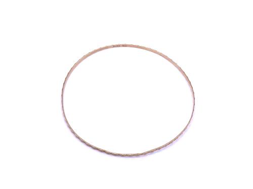 9ct Yellow Gold Bangle