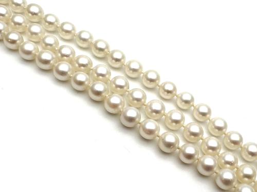 9ct 3 Row Pearl Bracelet