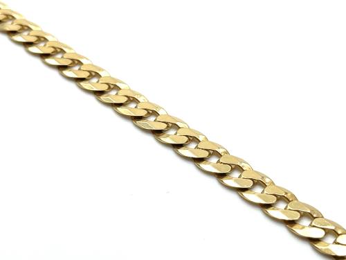 9ct Yellow Gold Curb Bracelet