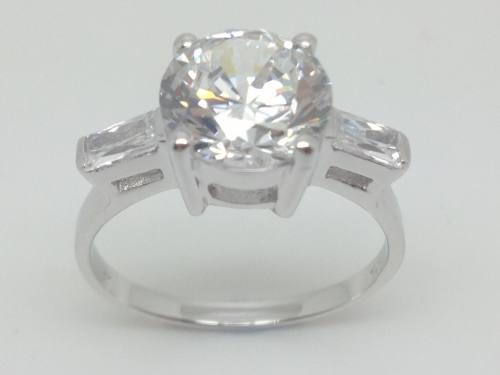 Silver Cz Ring