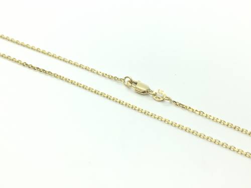 9ct Yellow Gold Trace Chain 22 inch