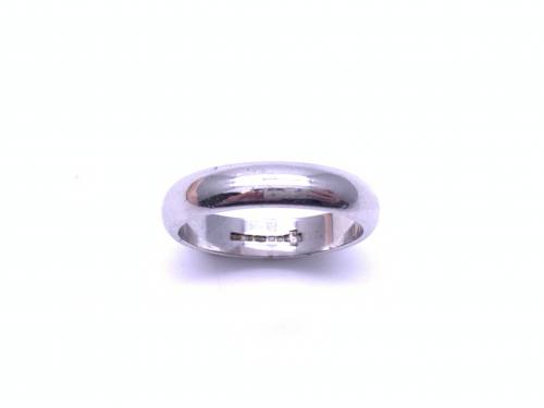 9ct White Gold Wedding Ring