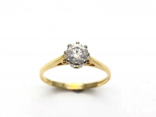 18ct Diamond Solitaire 0.50ct