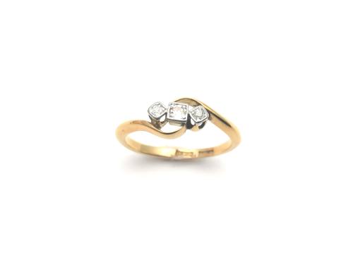Diamond 3 Stone Ring