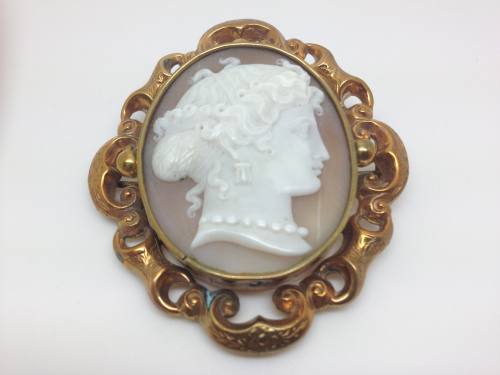 An Old Cameo Brooch