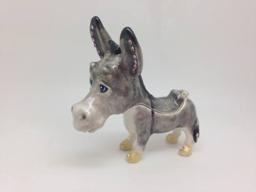 Little Paws Trinket Box - Donkey 3902Lptdon