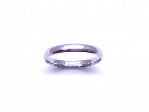 18ct White Gold Wedding Ring