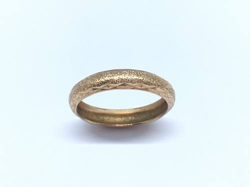 9ct Rose Gold Wedding Ring 3.5mm
