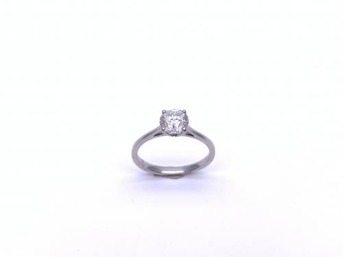 Platinum Diamond Solitaire Ring 1.00ct