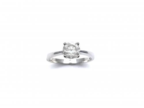 18ct White Gold Diamond Solitaire Ring 1.00ct