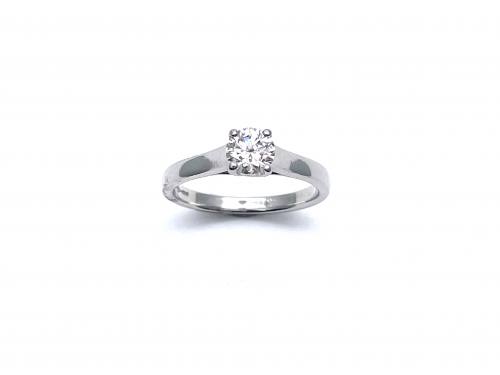 Platinum Diamond Solitaire Ring 0.40ct