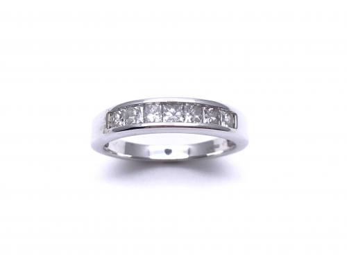 14ct Diamond 1/2 Eternity Ring